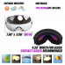 USHAKE Ski Goggles Mirrored Lens Anti Fog Anti Scratch for Adults or Youth 3100 Series