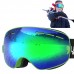 USHAKE Kid Ski Goggles ( Mirrored Blue/Green/Yellow Lenses)